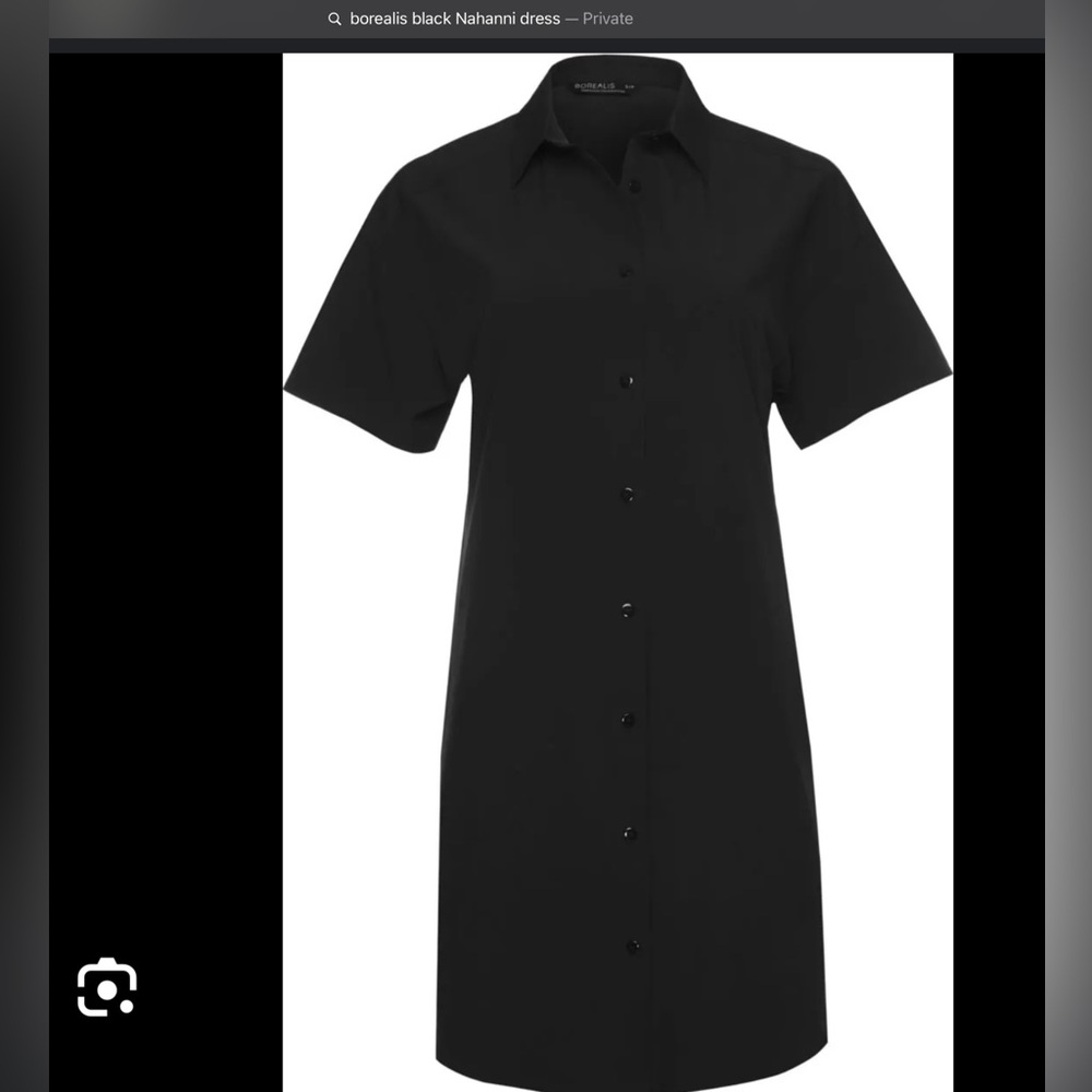 Borealis Black Nahanni Dress - S
